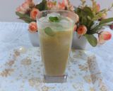 A picture of step 5 of Muskmelan and dates nuts shake/ vary healthy and yammy drink.