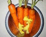 A picture of step 1 of Carrot drink!.
