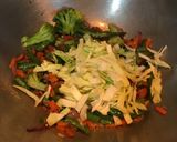 A picture of step 5 of Vegetable Macaroni.