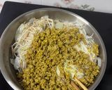 Hình bước làm 7 của món Mỳ xào thịt xay🍝