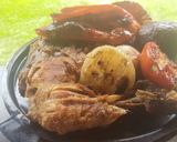 Foto del paso 7 de la receta: Pollo a las brasas, con verduras asadas. #delantaldorado