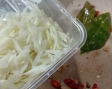 Foto langkah ke 3 dari resep Tumis Pepaya Muda.