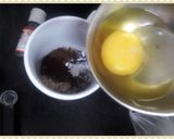 A picture of step 2 of Almonds Chocolate CakeSteamed.
