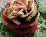 Foto del paso 10 de la receta: Ensalada de berenjena, tomate y pulpo