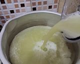 Foto langkah ke 3 dari resep Puding Buah Melon.