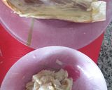 Foto del paso 2 de la receta Berenjena rellenas de atún con quesos y roquefort