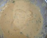A picture of step 1 of Besan Chilla.