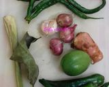 Foto langkah ke 3 dari resep Tempe & cumi cabe ijo.