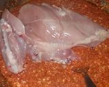 A picture of step 2 of Chicken Tikka Chest Piece.