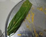 A picture of step 5 of Fiber Rich Palak Patra (Spinach leaves Patra).