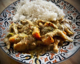 Foto del paso 9 de la receta: Curry de plátano, calabaza y setas con leche de coco
