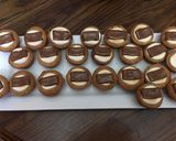 A picture of step 7 of Peanut butter Smore cookies.