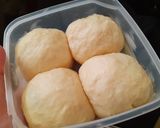 Foto langkah ke 7 dari resep Roti Kukus (No Mixer, No Ulen, Takaran Sendok).