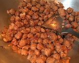 A picture of step 4 of Soya Chunks Tikki.