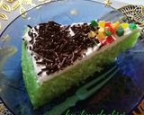 Foto langkah ke 6 dari resep Brownies Pandan Kukus.