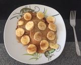 A picture of step 4 of Oat and Banana Pancakes.