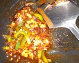A picture of step 3 of Chicken chowmein.