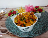 गाजर मटर आलू गोभी सब्जी (Gajar matar aloo gobhi sabji recipe in Hindi) रेसिपी चरण 6 फोटो