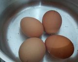 A picture of step 1 of Egg Curry #Author Marathon.