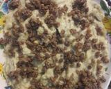 A picture of step 2 of Baba Ghanoush with Meat.