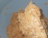 A picture of step 5 of Aloo and chicken burger without bun.