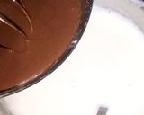 A picture of step 1 of 3 Layered Chocolate n Hazalnut Coffee Mousse.