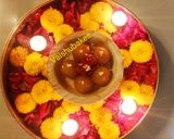 A picture of step 9 of Kesar Gulab Jamun (With homemade premix).