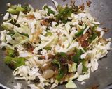 A picture of step 5 of Paneer bhurji.