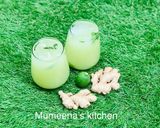 A picture of step 8 of Ginger lemonade.