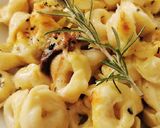 Foto del paso 7 de la receta: Tortellini con Berenjena en Salsa Blanca al gratín