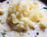 A picture of step 2 of Coconut milk tapioca.