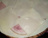 Foto del paso 3 de la receta: Palmeritas agridulces con jamón y queso