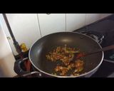 A picture of step 1 of Chicken bread roll.