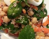 A picture of step 6 of Quinoa, Chickpea, and Egg Salad by Elena.