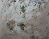 A picture of step 1 of Rice Flour Chilla.