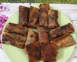 Foto langkah ke 9 dari resep Piscok (pisang coklat) Keju.