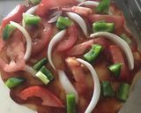 A picture of step 6 of Vegan Garden Pizza.