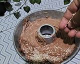 Foto langkah ke 5 dari resep Bolu coklat wijen.
