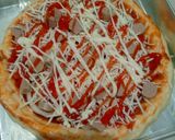 Foto langkah ke 5 dari resep Pizza Sosis no ulen.