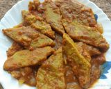 মটরশুঁটি আর ছোলার ডালের ধোঁকা(matarshuti r cholar daler dhoka recipe in Bengali) রেসিপির ধাপ 9 ছবি