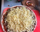 A picture of step 6 of Tuna pizza.