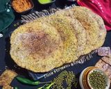 A picture of step 13 of Moong Beans Masala Khakhra.