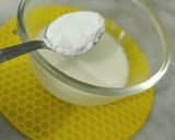 A picture of step 1 of Mohalabia-Middle Eastern Dessert.