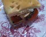 Foto del paso 8 de la receta: Sándwich con pollo en criollitos
