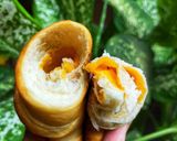 Hình bước làm 3 của món Bánh mì bơ sữa - phomai