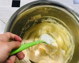 Hình bước làm 5 của món Bánh bông lan phô mai Nhật Bản -Japan cotton cheesecake