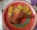 Foto del paso 8 de la receta: Pollo con patatas al horno