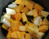 Foto del paso 1 de la receta: Crema de calabaza y manzana