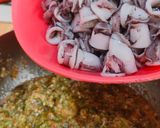 Foto langkah ke 4 dari resep Cumi Cabe Ijo.
