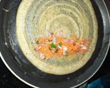 A picture of step 4 of Green gram & Urad dal dosa.